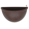VASO PAREDE LISO 34 X 20 CM RUSTY