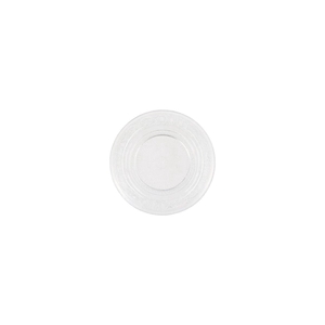 Dayah Transparent Glass Plate 15x2cm