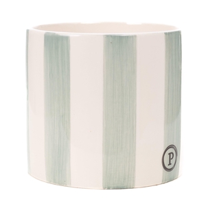 P&PURE Eline 2 ceramics shiny green