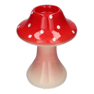 DF03-666270300 - T-lighthld Toadstool1 d6.5/14.5xh19 red