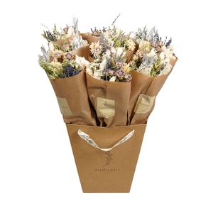 Dried Bouquet Romantic Artificial Pink