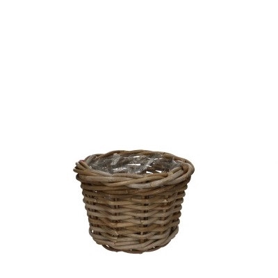 <h4>Mandwerk rotan Pot d24*17cm</h4>