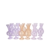 Sunny Dreamy Pastel Mix Glass Vase Ass 10x10x20cm
