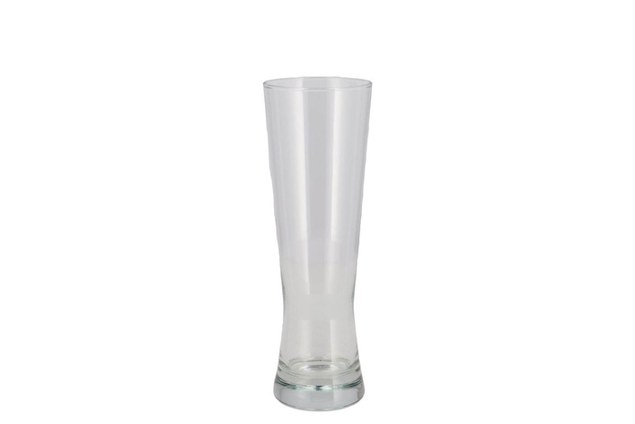 Glass Flower Vase Xenia H25xd8cm