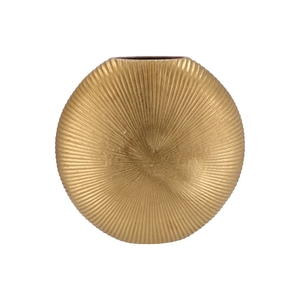 Jada Gold Oval Vase 40x11cm