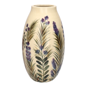 DF03-741353200 - Vase Floria d9.5/18xh31.5 beige
