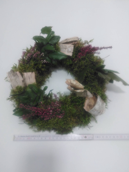<h4>KRANZ 27 MOOS-BIRKE-BLATT 25CM</h4>