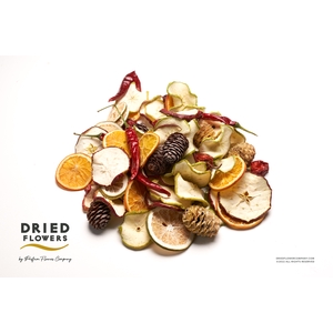 Dried Deco Mixed Bag Fruit/Chillies