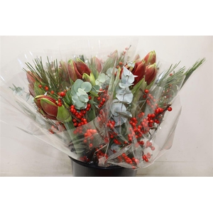 Amaryllus Boeket Rood