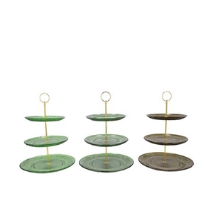 Dayah Green Mix Cake Shelf Ass 18/20/25x33cm