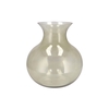 Mira Olive Green Glass Cone Neck Sphere Vase 32x32x32cm