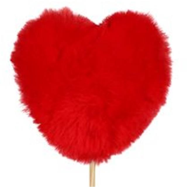 <h4>Stick heart plush red</h4>