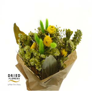 Dried Bouquet Green x10