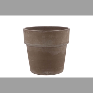 Terra Choco Cilinderpot Grijs 15x15cm V