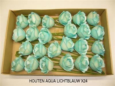 <h4>HOUTEN ROOS AQUAMARI</h4>