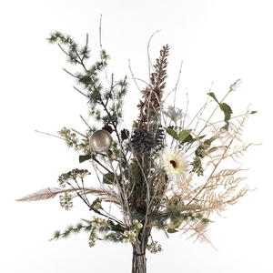 AF Bouquet Wenen L80cm white