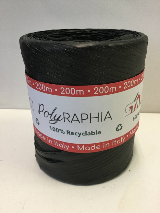 POLYRAPHIA BLACK 15MM 200M (color89)
