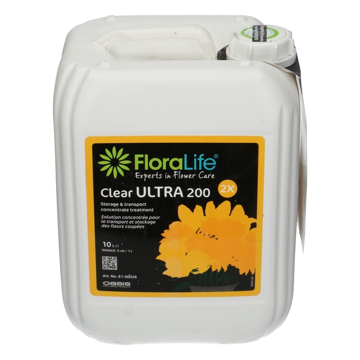 <h4>Care Floralife Ultra 200 Clear 10L</h4>