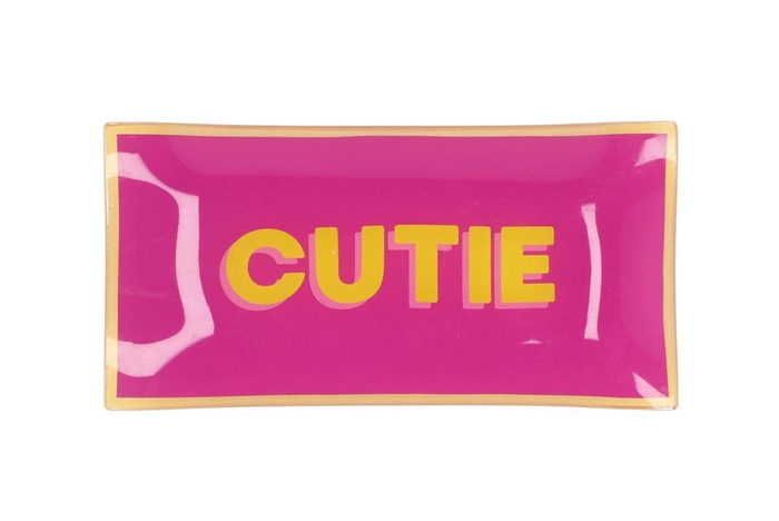 Plate Rectangle Cutie 20x10x2cm