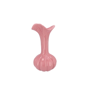 Mia Pink Vase Garlic 16x16x33cm Nm