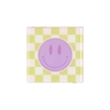 Tile Smiley Purple/green/white 10x10x1cm Nm
