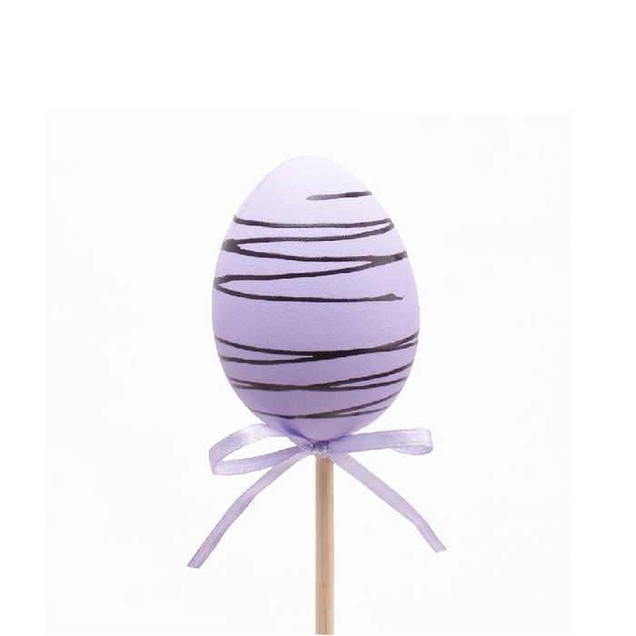 <h4>Pasen Bijsteker 50cm ei chocolade 6cm</h4>