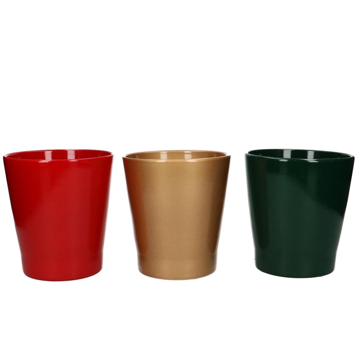 <h4>Keramiek Phal.pot d13*14cm</h4>