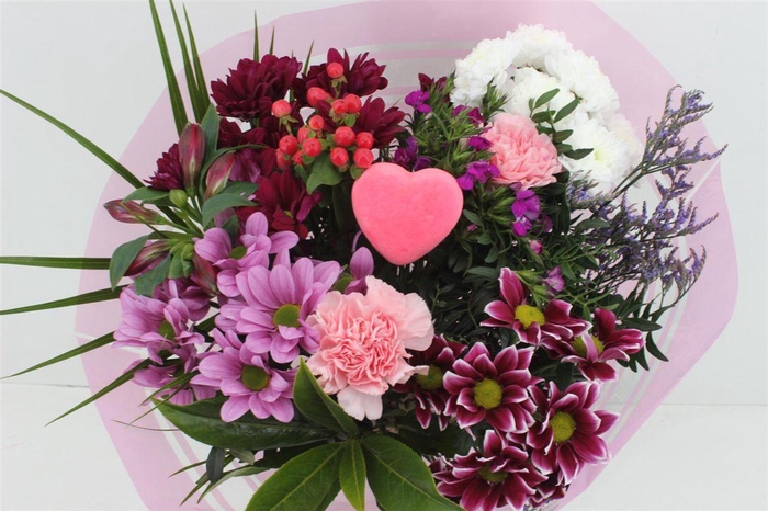 <h4>Boeket 15 Tak Roze (mother's Day)</h4>