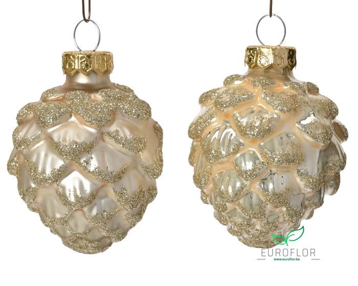 DENNENAPPEL GLAS PEARL D5 H7 6PCS