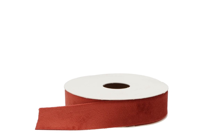 <h4>Ribbon Velvet 23 Brick 5mx25mm</h4>