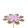Pick flower kraft 8cm+50cm stick lilac