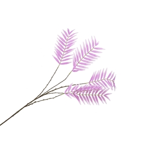 Silk Palm Leaf Lilac 125cm Nm