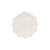 Bloom Cosmea Plate White 24x24x4cm