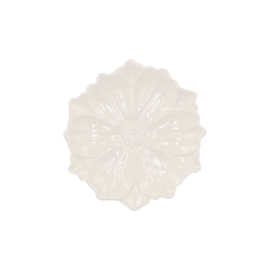 Bloom Cosmea Plate White 24x24x4cm