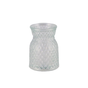 Diamond Clear Vase 8x11cm Nm