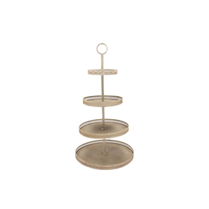 Storage Shelf Esi Metal Cozy Gold Matt 44x87cm