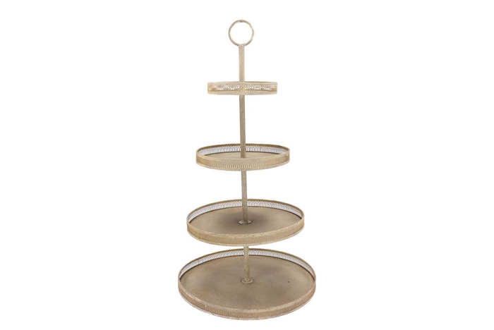 <h4>Storage Shelf Esi Metal Cozy Gold Matt 44x87cm</h4>