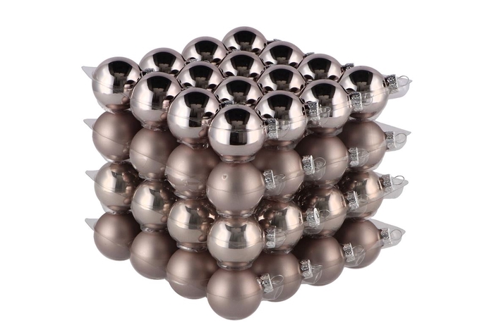 <h4>Glass Ball Titan Grey 40mm P/64</h4>