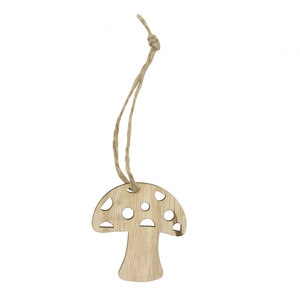 Autumn Deco hanging mushroom 5cm x24