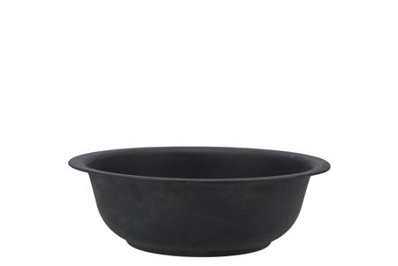 <h4>Zinc Basic Black Bowl 26x9cm</h4>