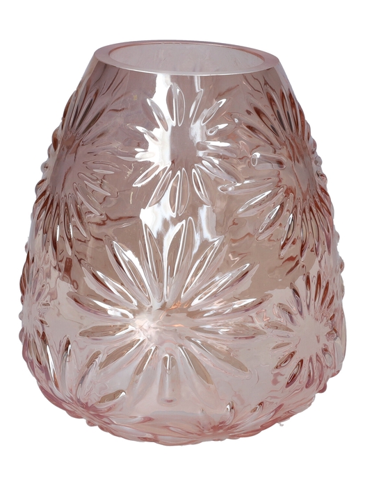 <h4>DF02-741514300 - Vase Sarina d9.7/17xh19.5 beige</h4>