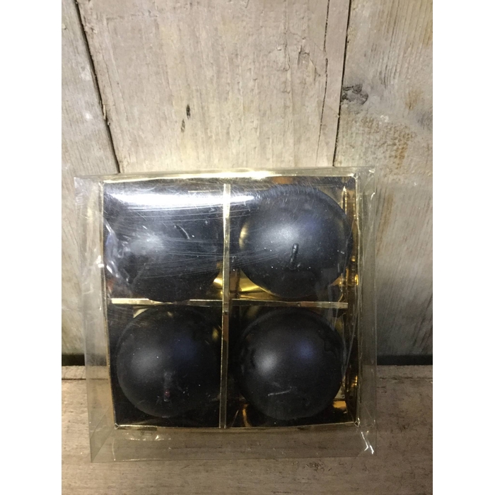 <h4>KAARS BEL SET4 D6 BLACK ZILVER</h4>