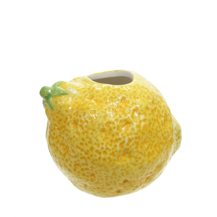 <h4>Keramiek Lemon vaas d2/10*10cm</h4>