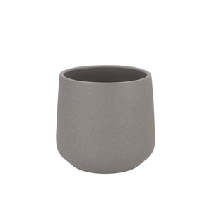 Ceramic Grey Structure Pot Orchid Berlin 14cm
