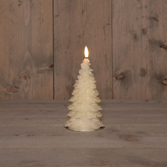 <h4>KAARS KERSTB 3D VLAM BO T 20X9.5CM</h4>