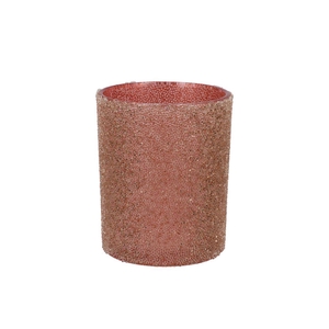 Ruby Pink T-light Shiny 10x13cm
