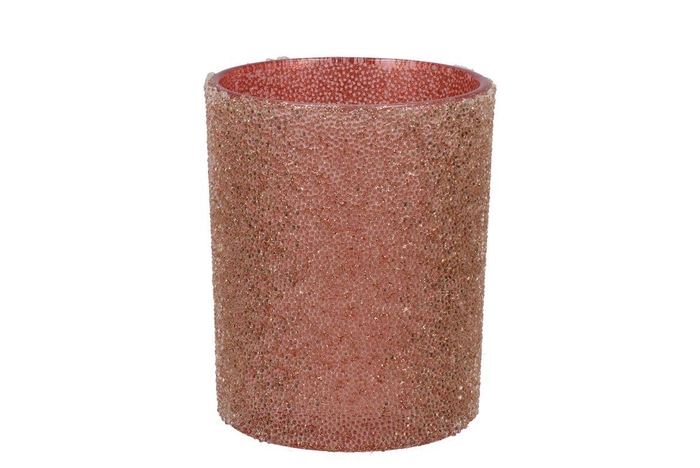 <h4>Ruby Pink T-light Shiny 10x13cm</h4>