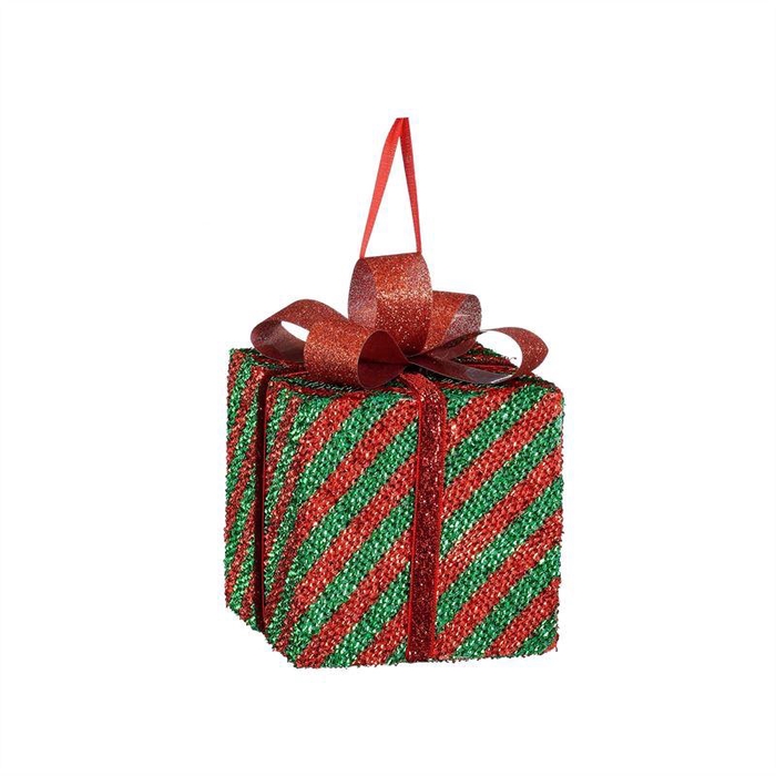 <h4>Kado streep rood gr h12xd10cm</h4>