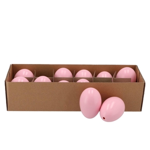 Eggs Goose Light Pink 6x8cm P/12