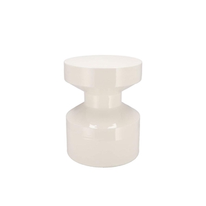 Sephora Cozy White Stool / Side Table 30x30x38cm